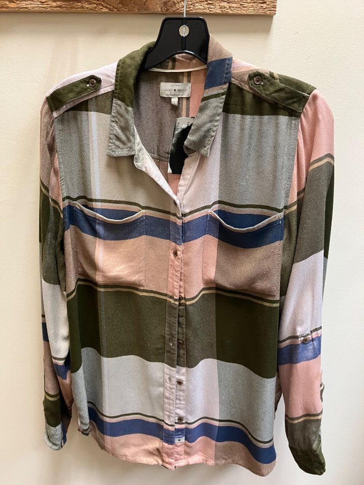 Green+ lucky brand Top, Large