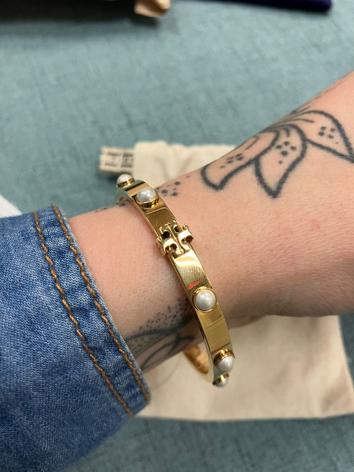 Gold Tory Burch Bracelet, Small