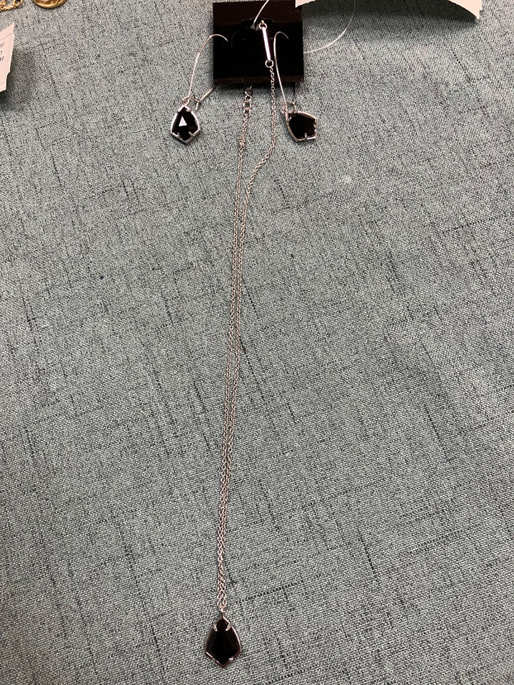 Black+ kendra scott set 2 piece, Small