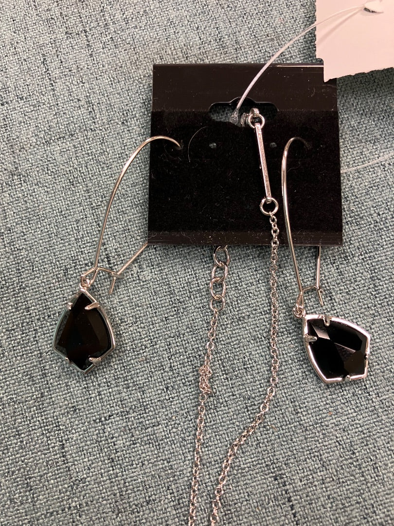 Black+ kendra scott set 2 piece, Small