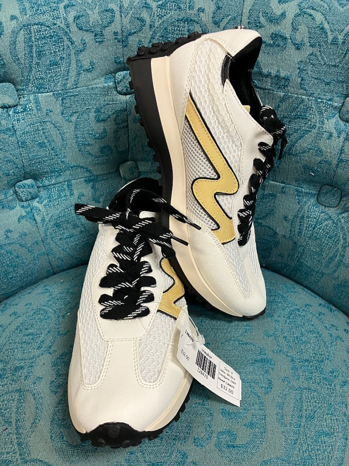 White+ steve madden sneaker, 9