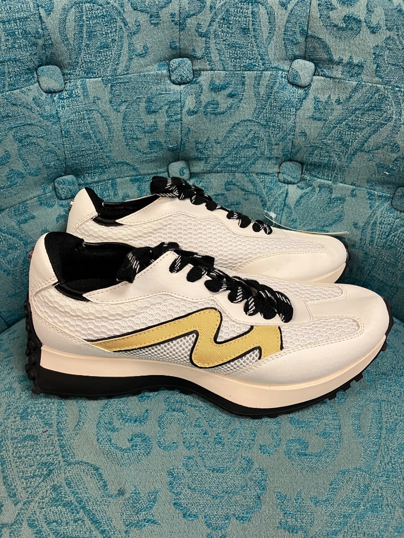 White+ steve madden sneaker, 9