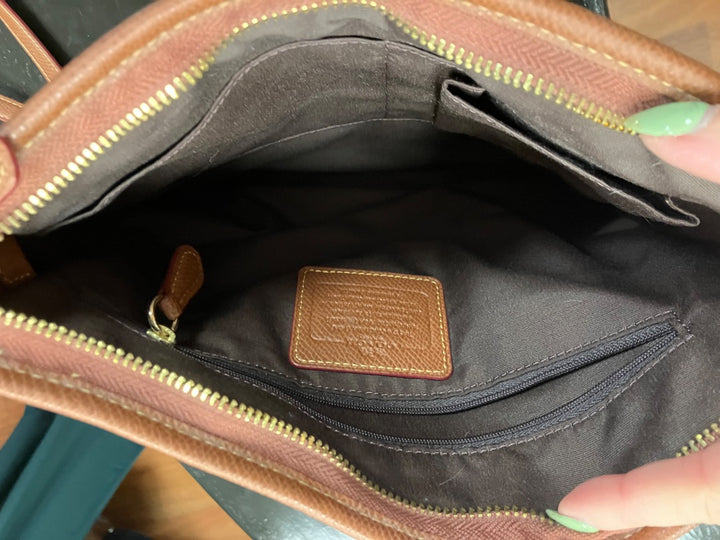 Brown+ Coach Handbag, Medium