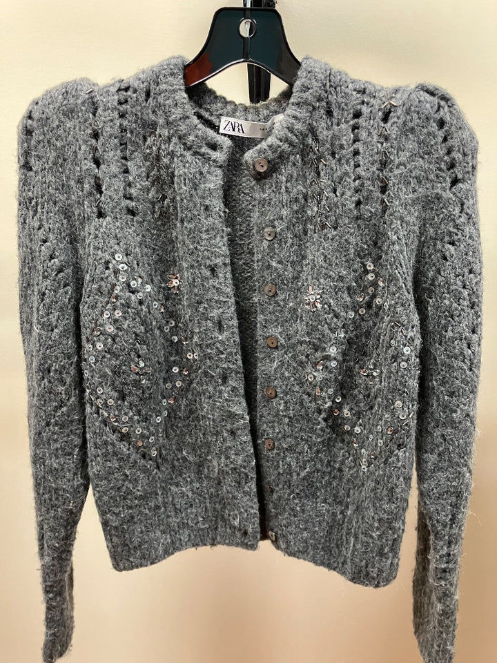 Grey zara Top, Small