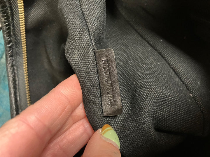 Black Burberry Handbag, Medium