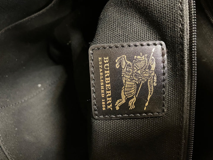Black Burberry Handbag, Medium