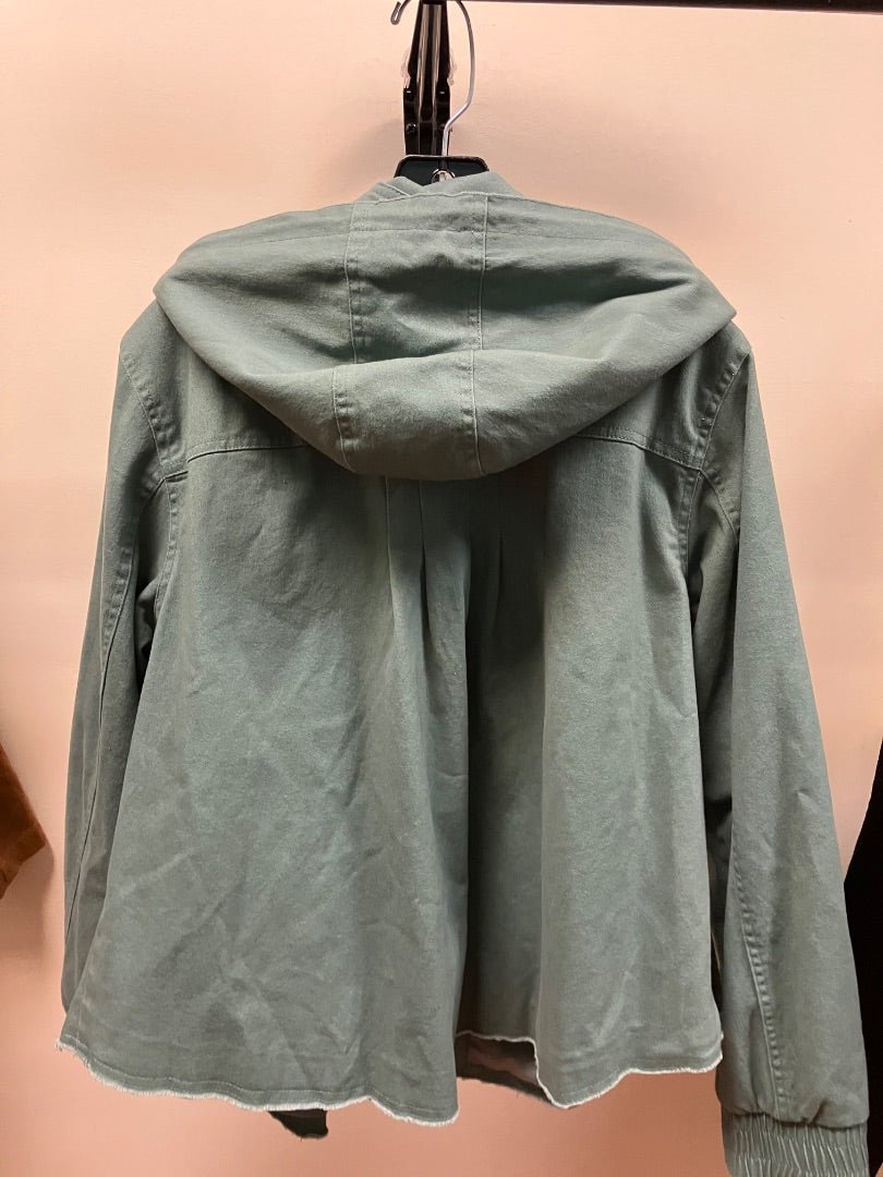 Green peace love world outerwear, Large