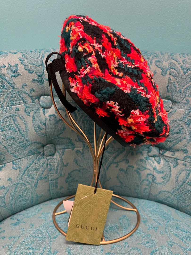 Orange+ Gucci hat, Small