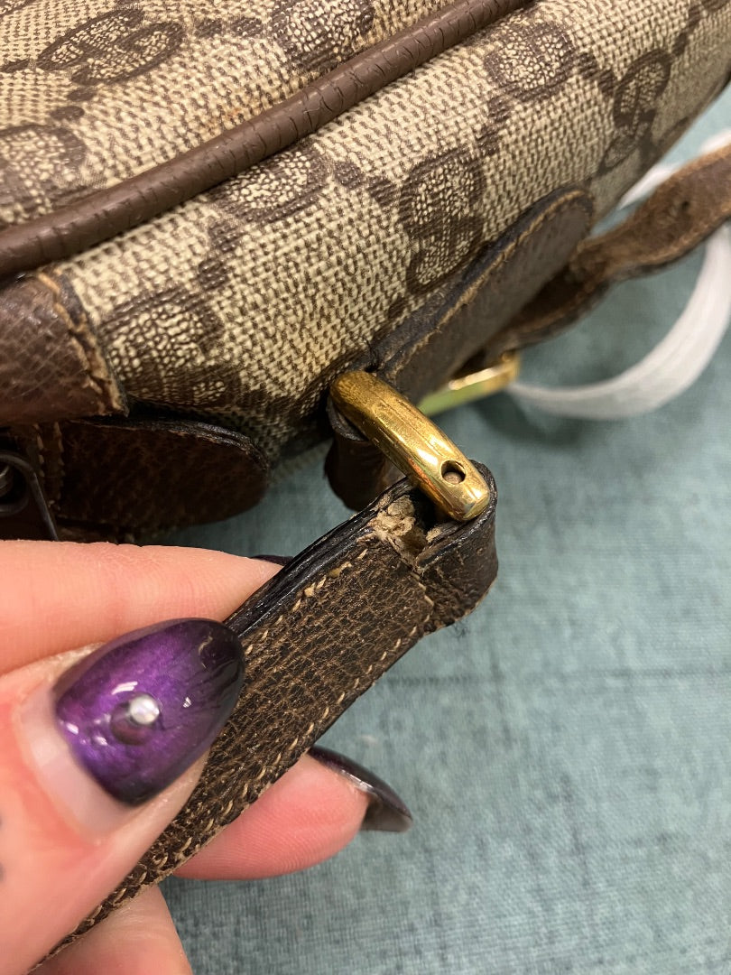 Brown+ Gucci Handbag, Small