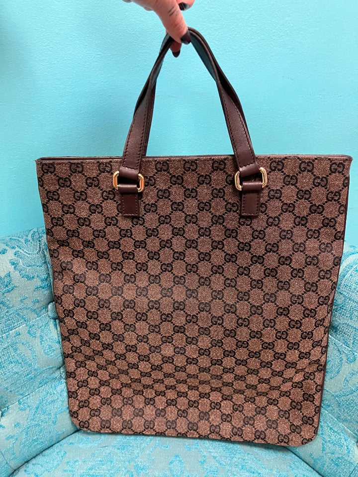 Brown+ Gucci handbag, Medium