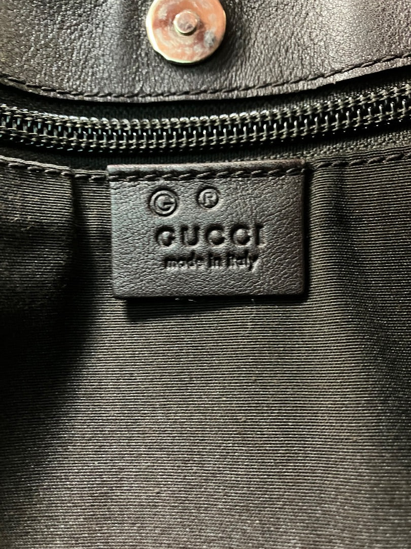 Brown+ Gucci handbag, Medium