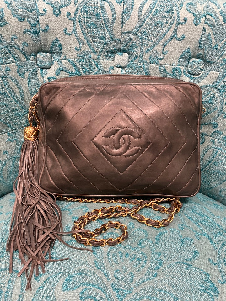grey Chanel Handbag, Small
