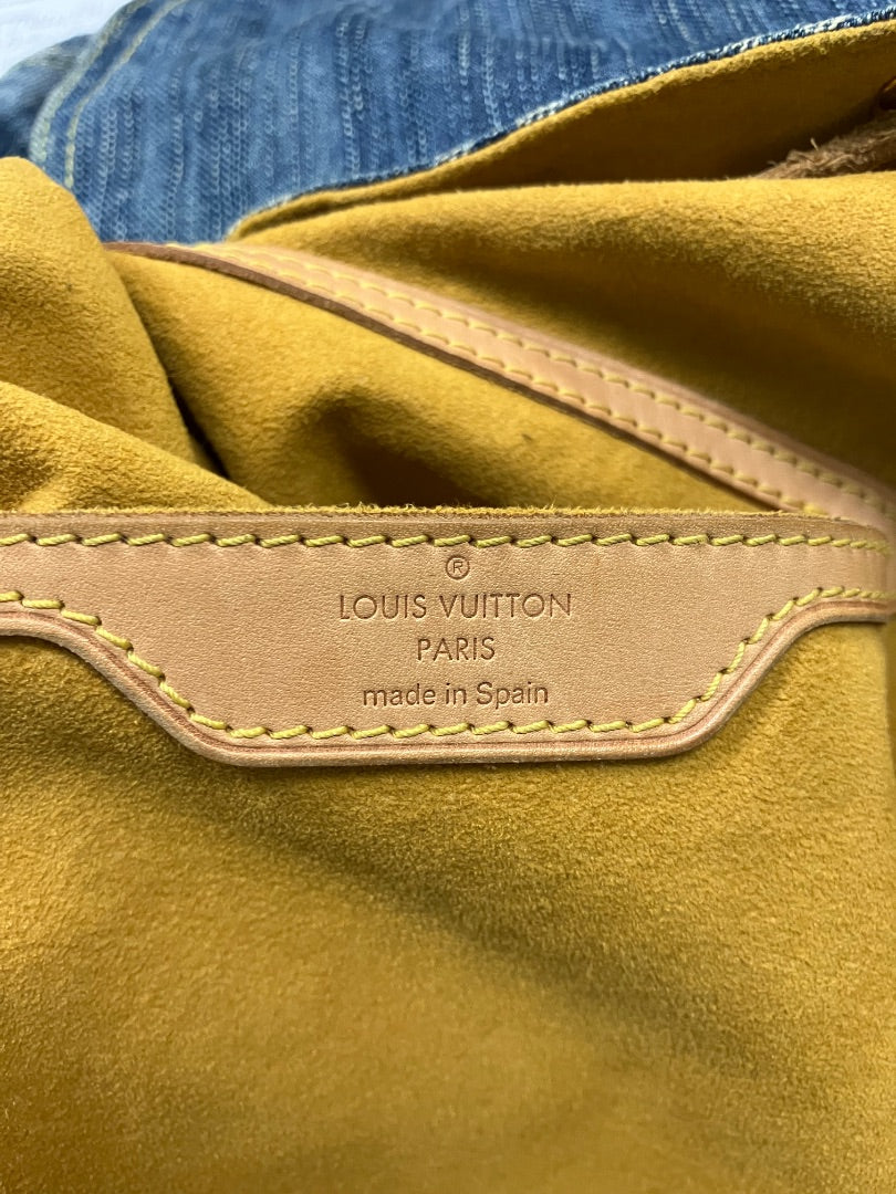 Blue+ Louis Vuitton bookbag, Medium