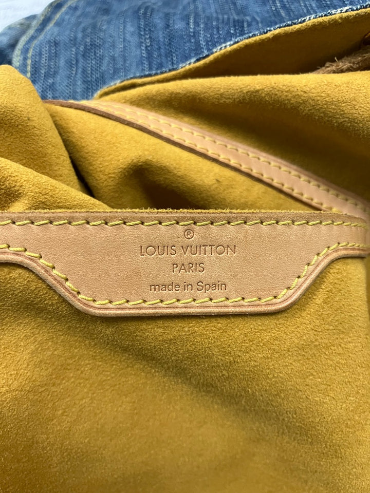 Blue+ Louis Vuitton bookbag, Medium