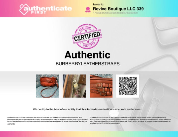 Brown Burberry Handbag, Small