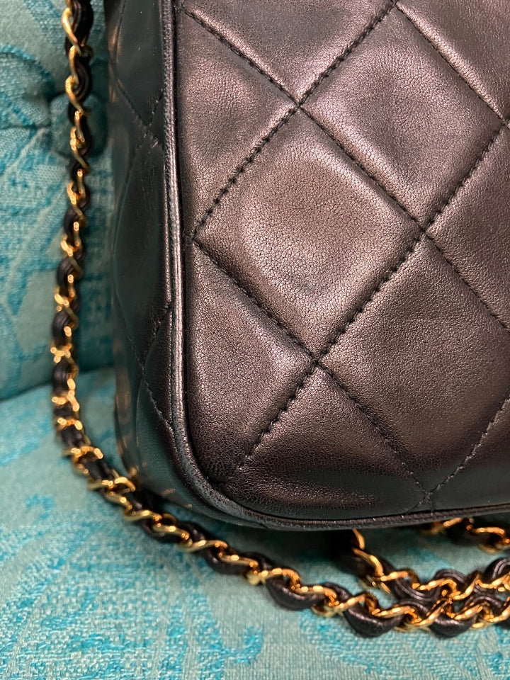 Black Chanel Handbag, Medium