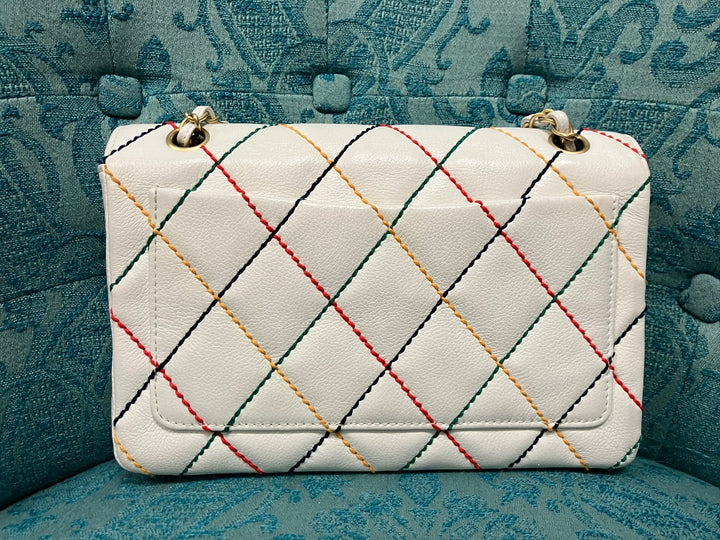 white+ Chanel Handbag, Medium