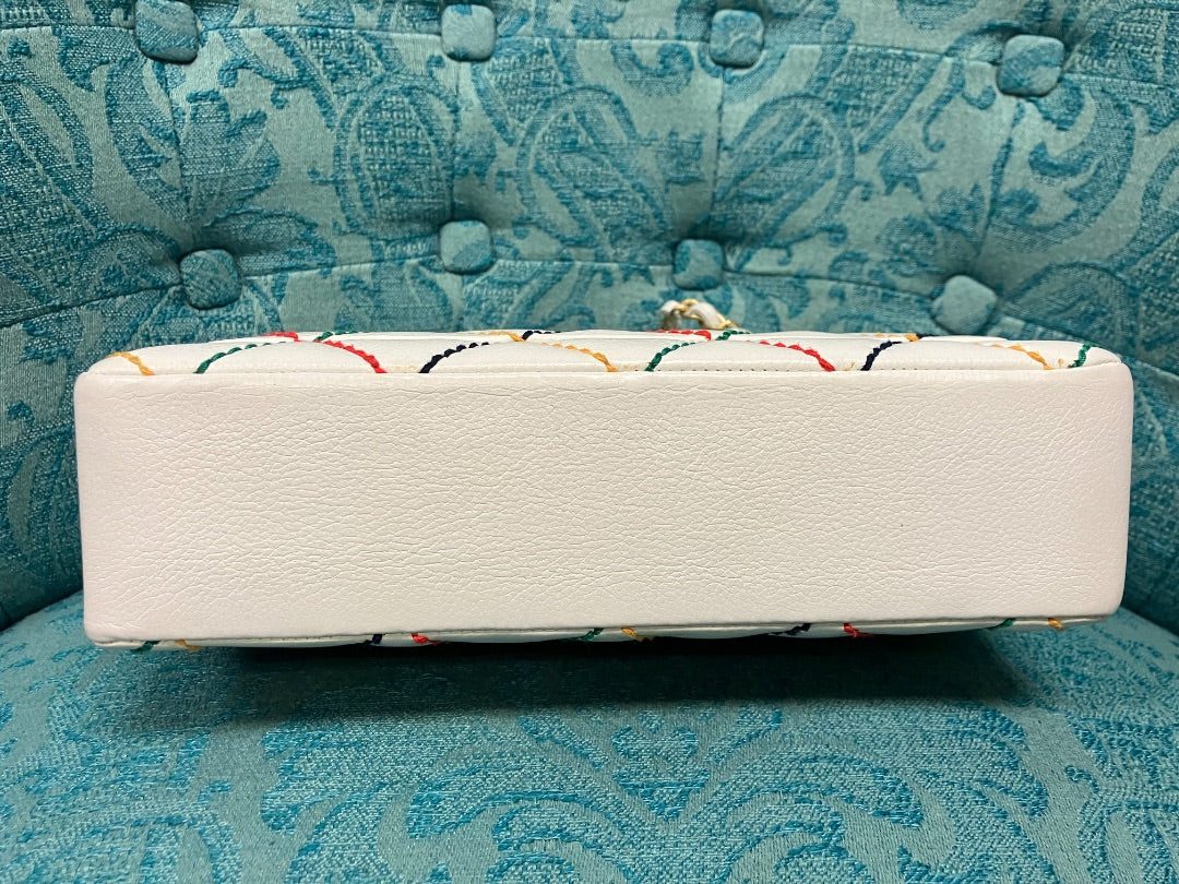 white+ Chanel Handbag, Medium