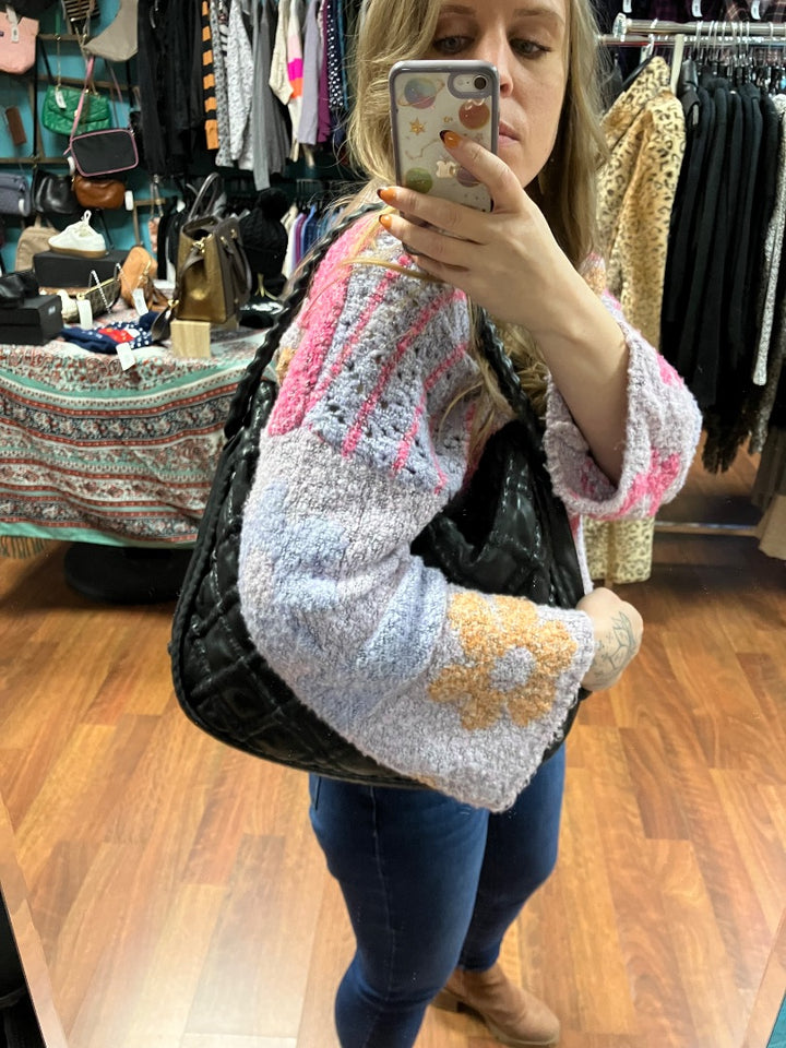 Black Chanel Handbag, Large