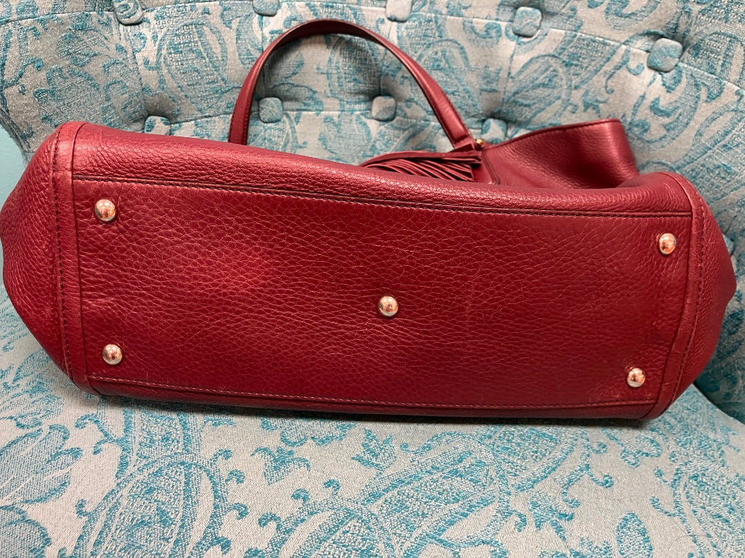 Maroon Gucci Handbag, Large