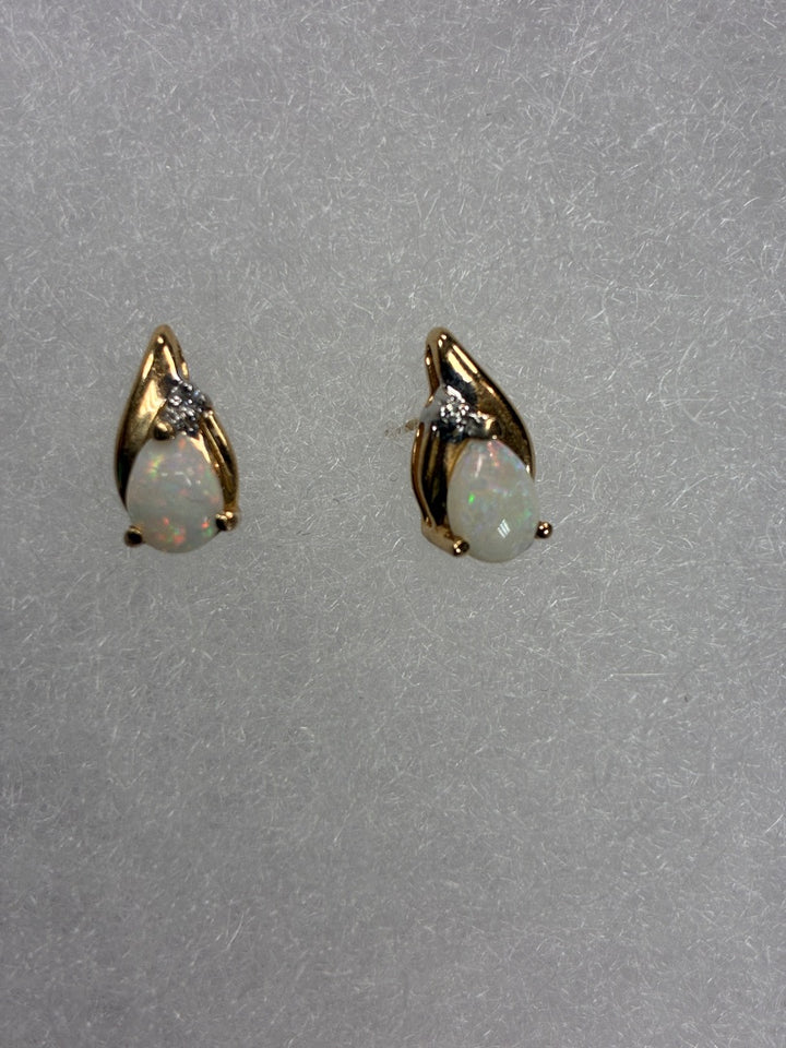 Gold 925 Earrings, XS
