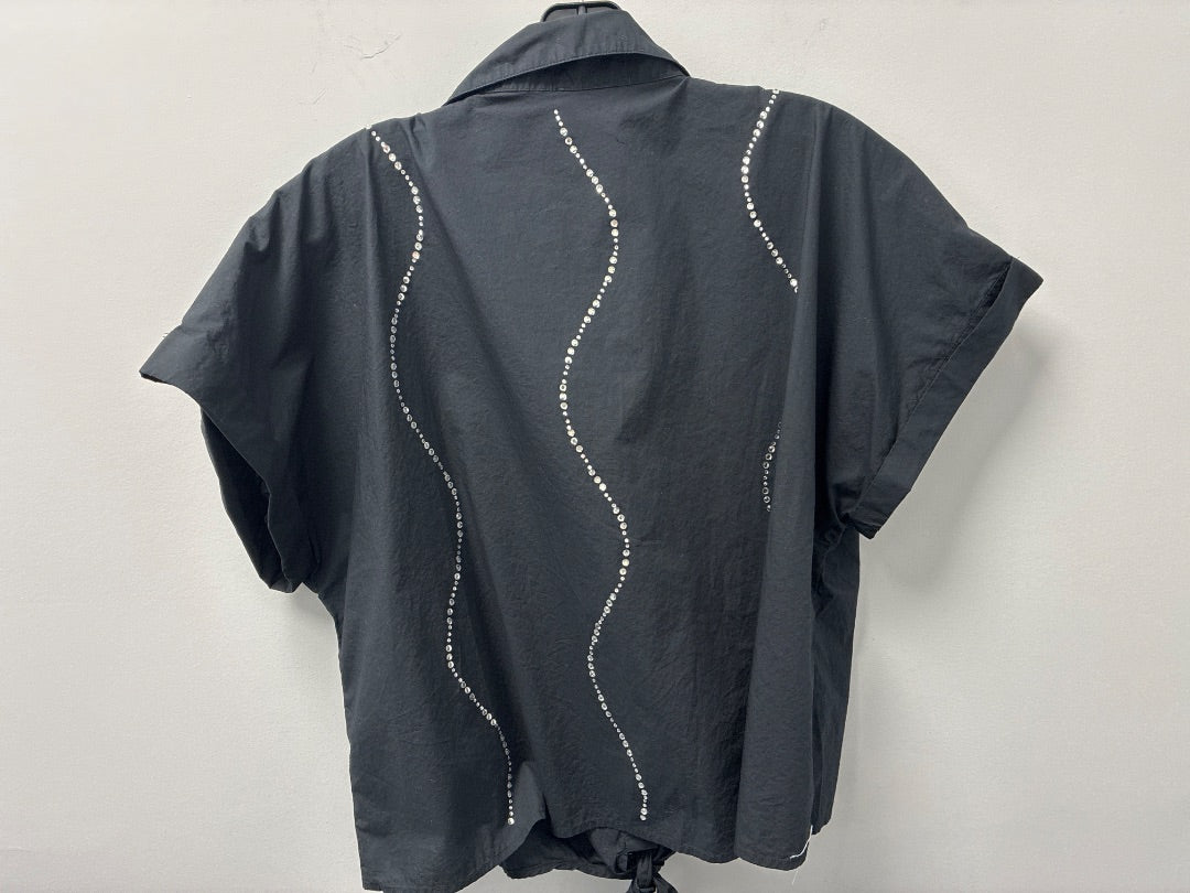 inc, Black, Top, Large