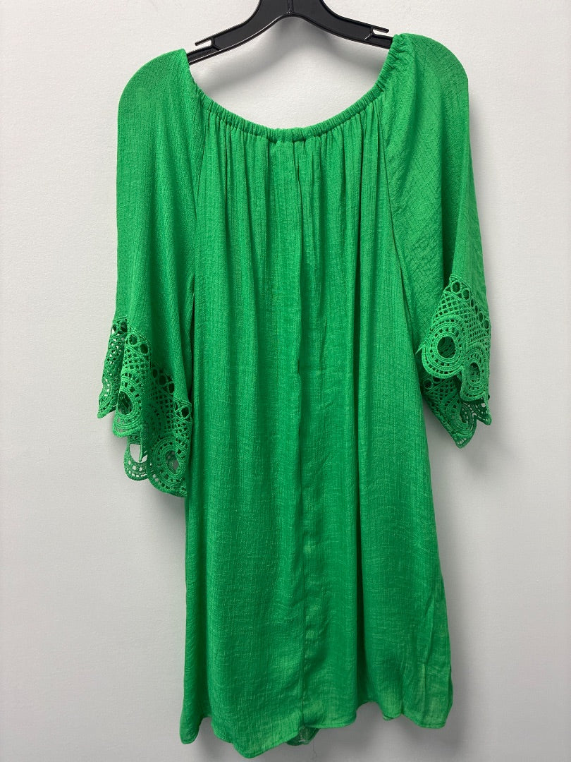 mlle gabrielle, green, dress, XL