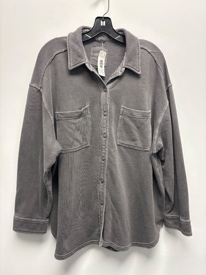 Aerie, grey, top, Medium