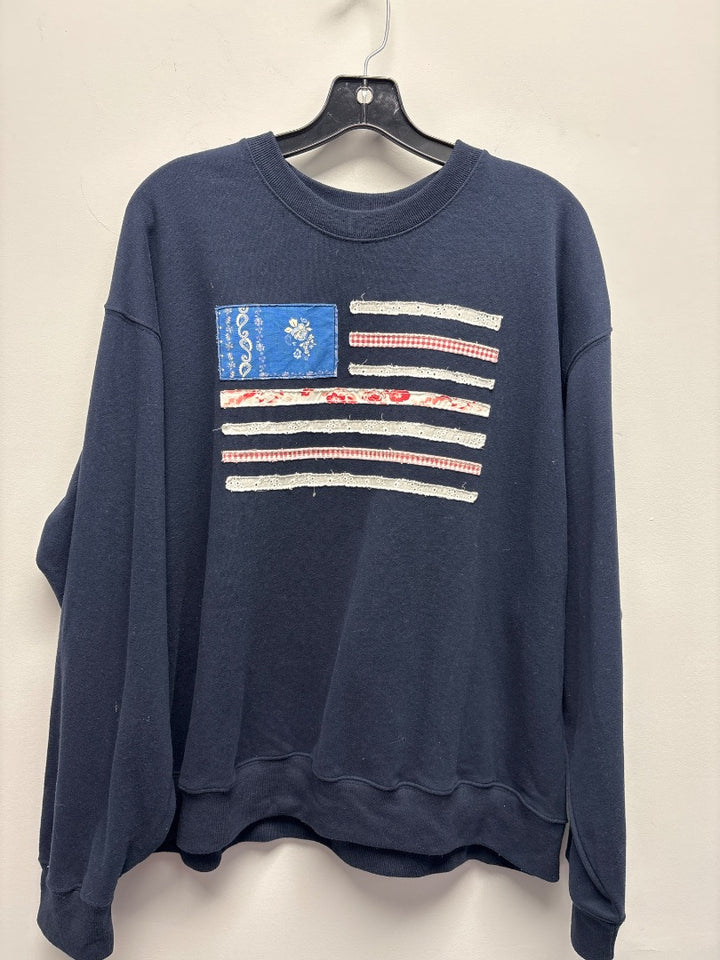Hollister, Blue, Top, XL