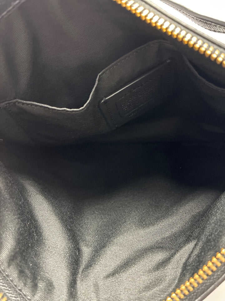 Coach, Black, Handbag, Medium