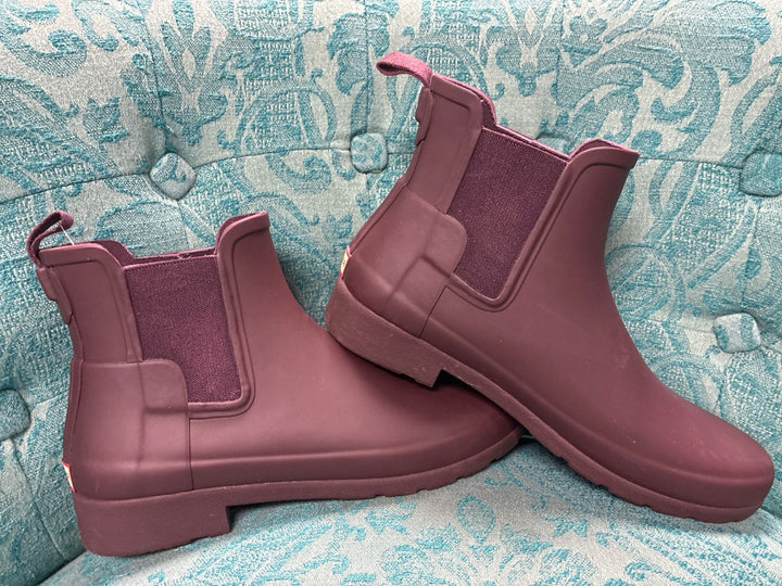 Hunter Maroon, Boot, 8