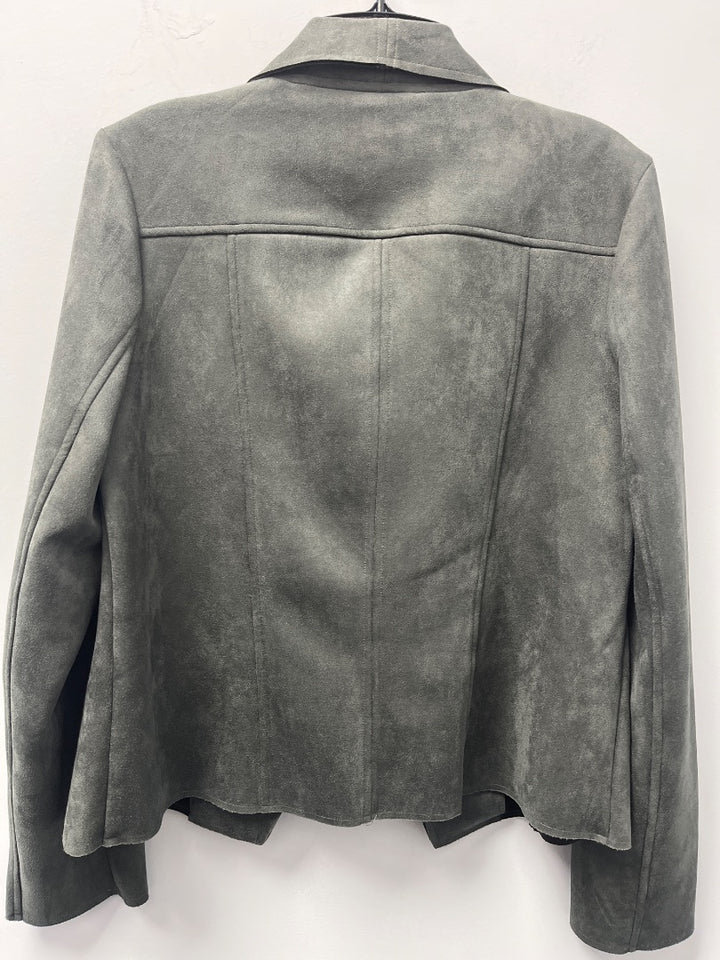 T by Tahari, Grey, Jacket , Medium