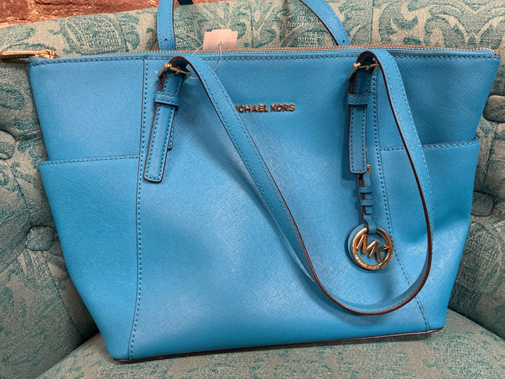 Michael kors, Blue, Handbag, Medium