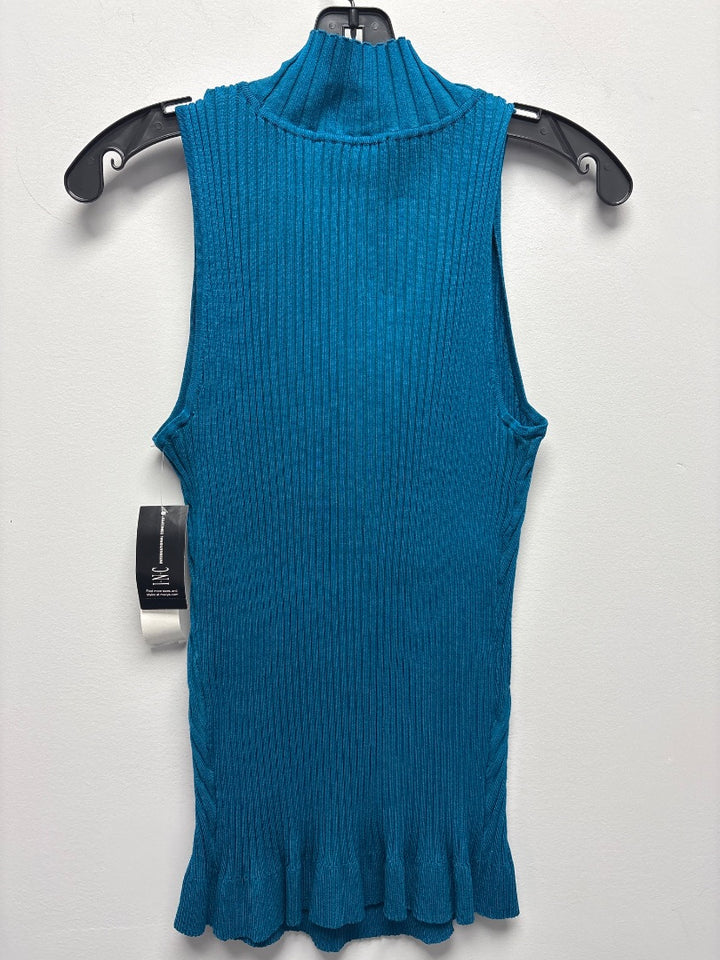 inc, Blue, Top, Large