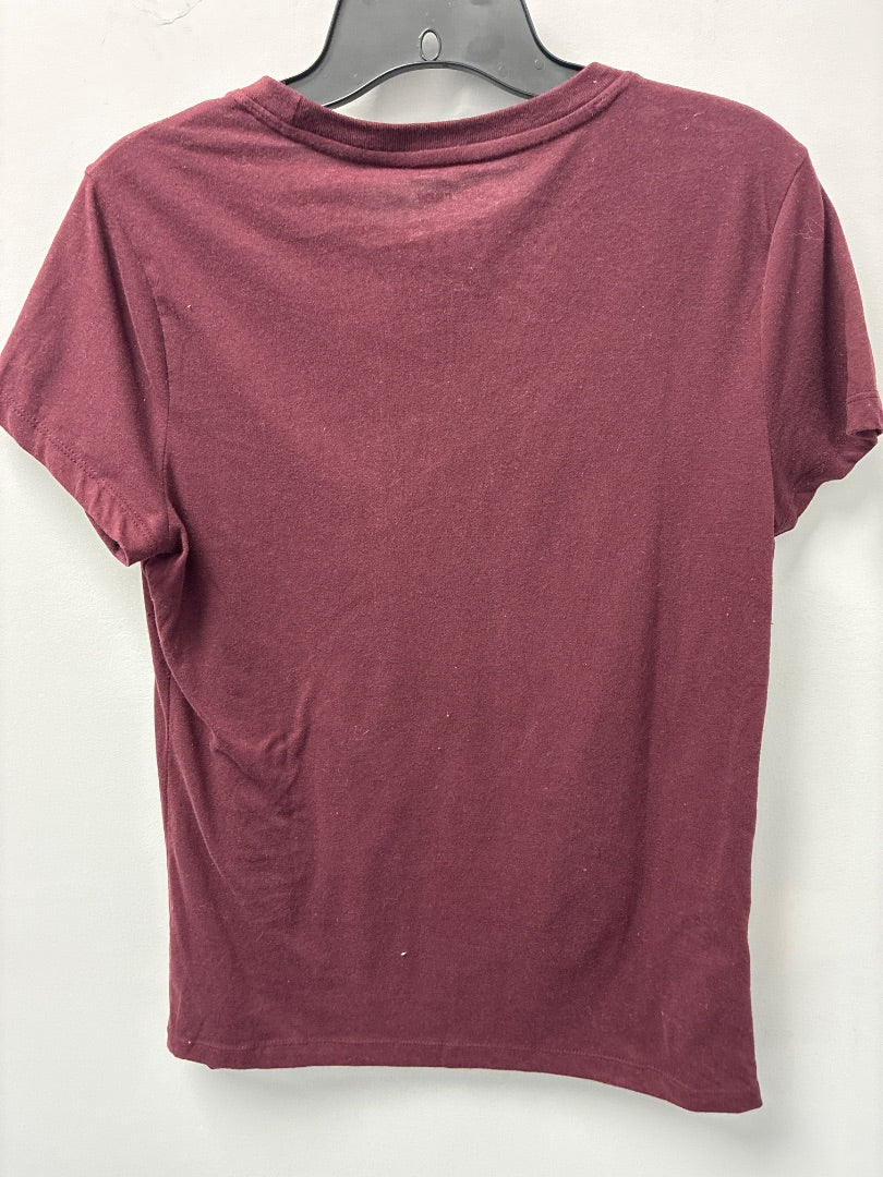 aeropostale, maroon, Top, Medium