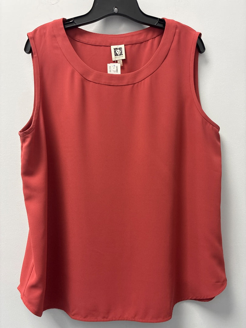 anne klein, Orange, Top, 1XL