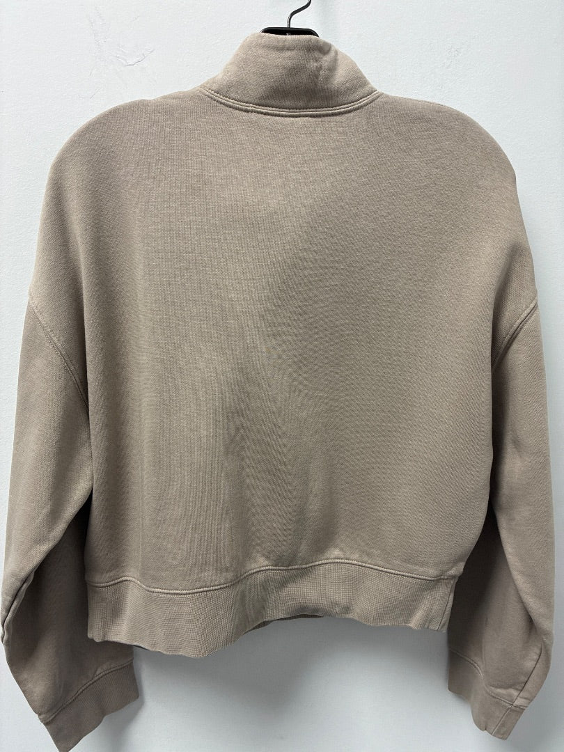 Calvin Klein Jeans Half-zip Tan Sweatshirt Medium