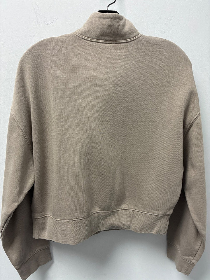 Calvin Klein Jeans Half-zip Tan Sweatshirt Medium