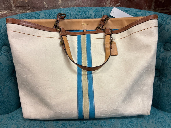 Coach, Tan+, Handbag, XL