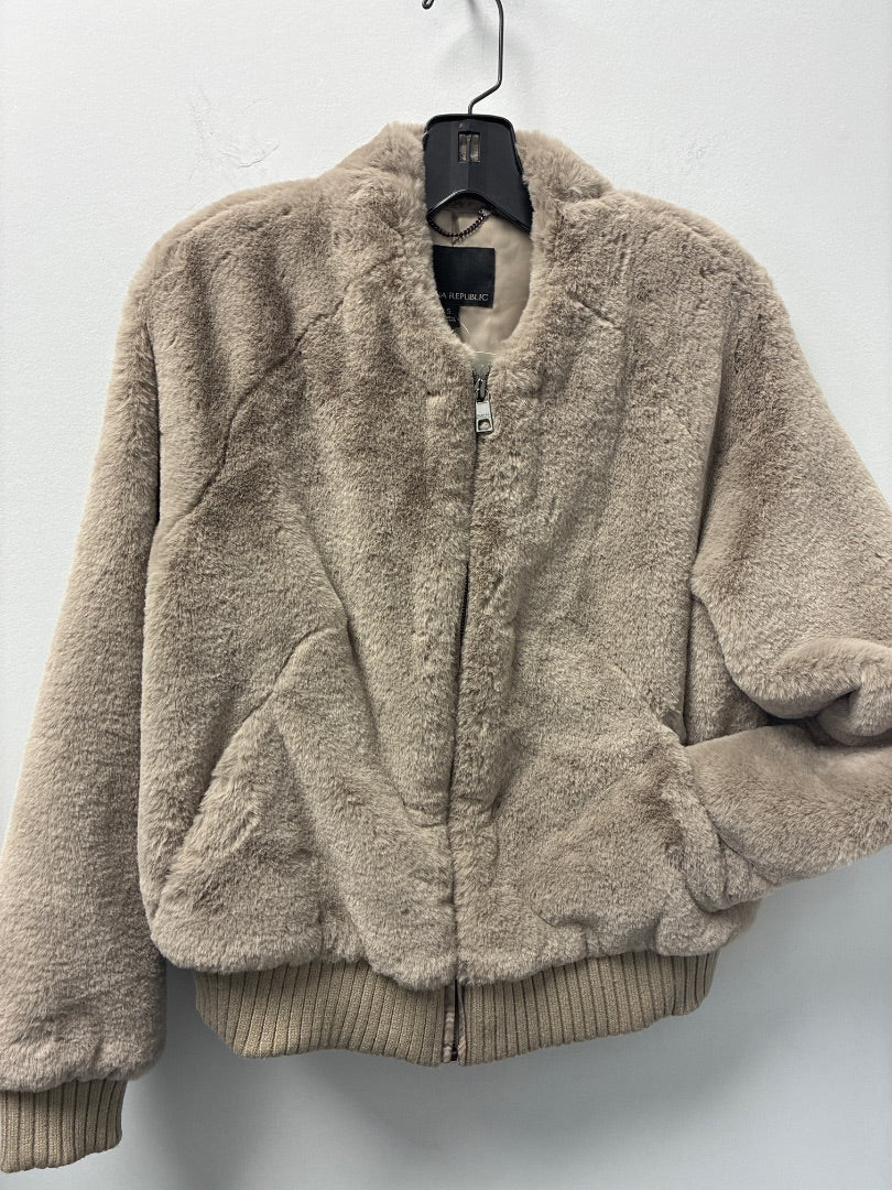 Banana Republic Faux Fur Jacket Small