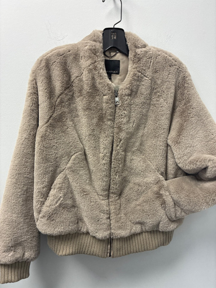 Banana Republic Faux Fur Jacket Small
