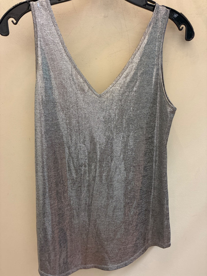 white house black market, Silver, Top, XS