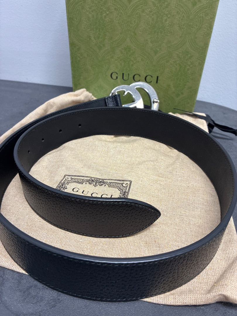Gucci, Black, belt, Medium