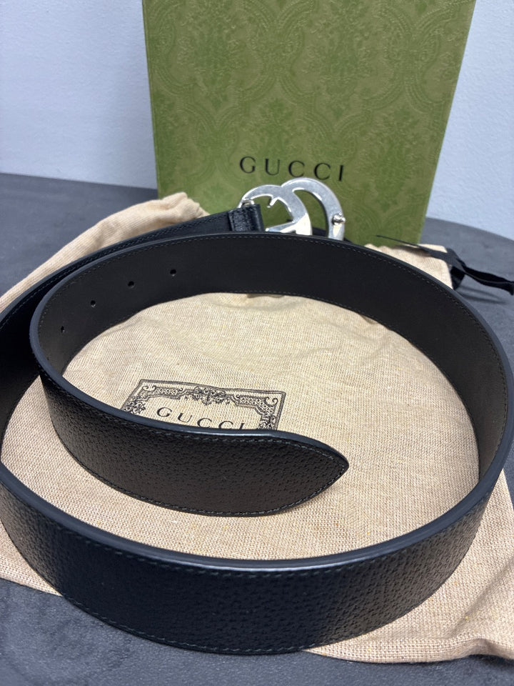 Gucci, Black, belt, Medium