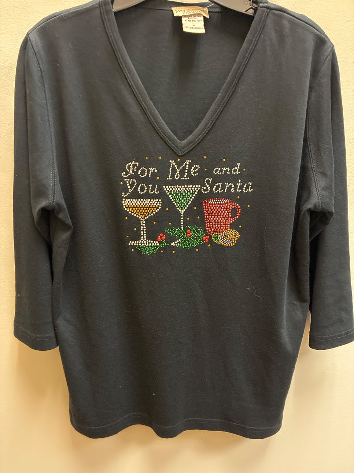 Black isacs designs Top, Large