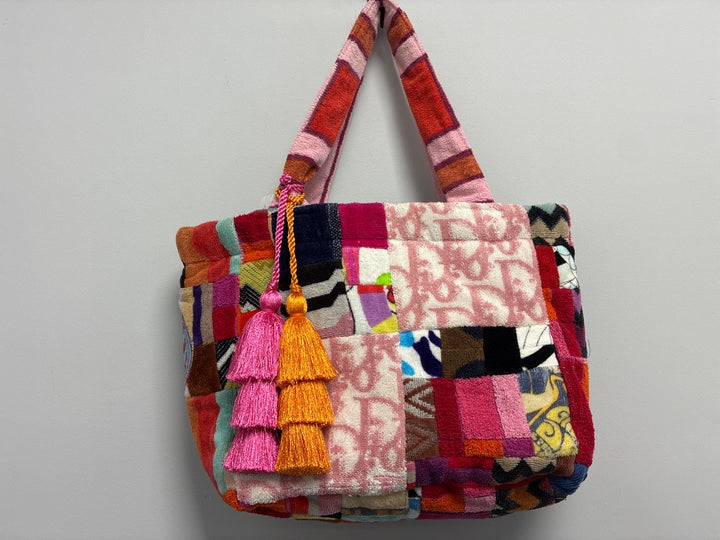 Salvage Sac, Pink+, Handbag, Large