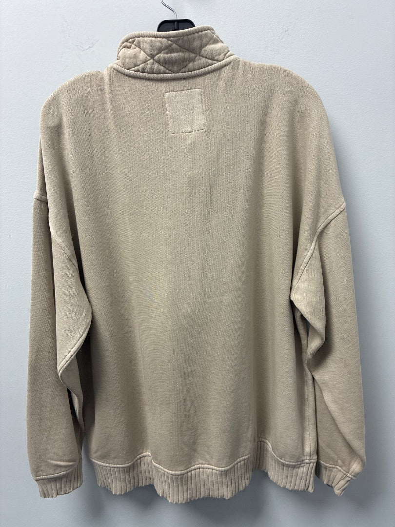 aerie, tan sweater small