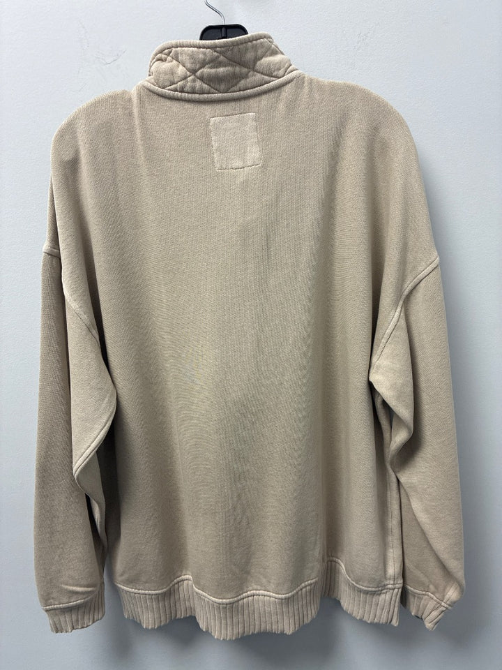 aerie, tan sweater small
