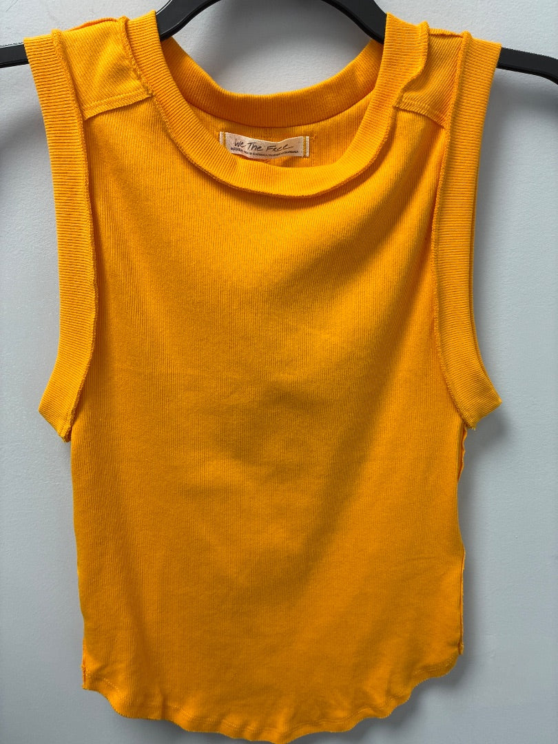 We The Free Women’s Tank Top Orange - Medium