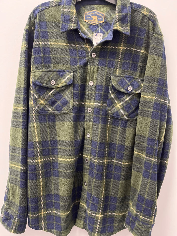 Freedom Foundary, Green+, Men-Top, Large